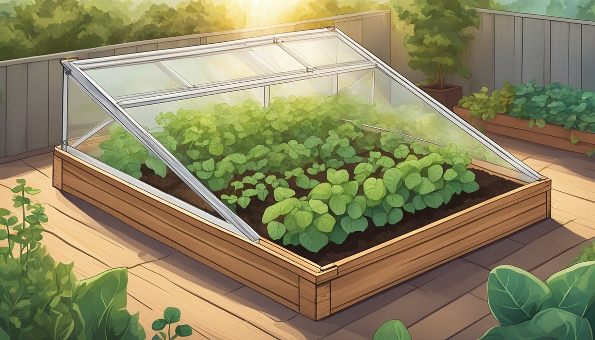 EhmirCaliph's tweet image. #ColdFrame These are pictures of cold frame used for nurturing seeds until they become healthy seedlings.
Cold frame is a miniature greenhouse.
