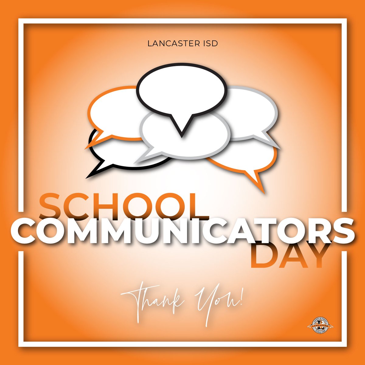 🎉 Happy #SchoolCommunicatorsDay! Today we celebrate our amazing Lancaster ISD Communications Team, the creative minds behind the stories, designs, videos &amp; events that keep us connected. Thank you for all you do! 🙌 #DreamBelieveRoar 📚🎨🎥