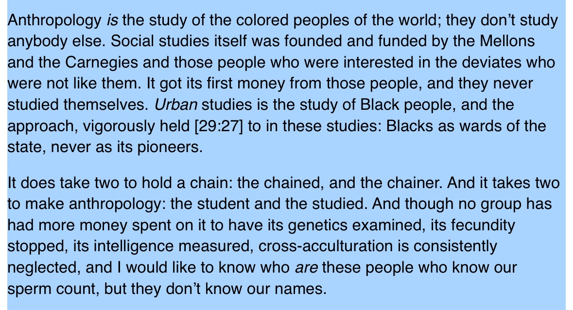 shanyceboom's tweet image. what Miss Toni (Morrison) say? “they don’t study anybody else!”