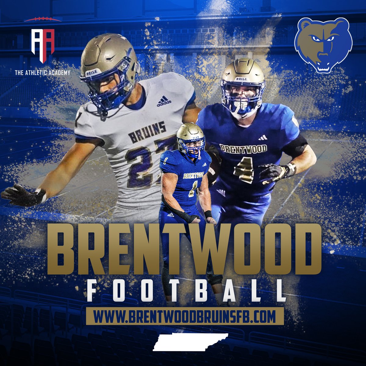 🚨🏈 <a href="/Ath_Dynasty/">The Athletic Academy</a> is proud to partner with <a href="/wcsBHScf/">Brentwood Football</a> to help with their recruiting efforts!

<a href="/wcsBHSge/">Coach Evans</a> 
<a href="/fl33t16/">Jacob Norfleet</a> 
<a href="/wcsCoachSanford/">Brentwood Strength</a> 

Prospect Platform/List:
brentwoodbruinsfb.com/player-cards
