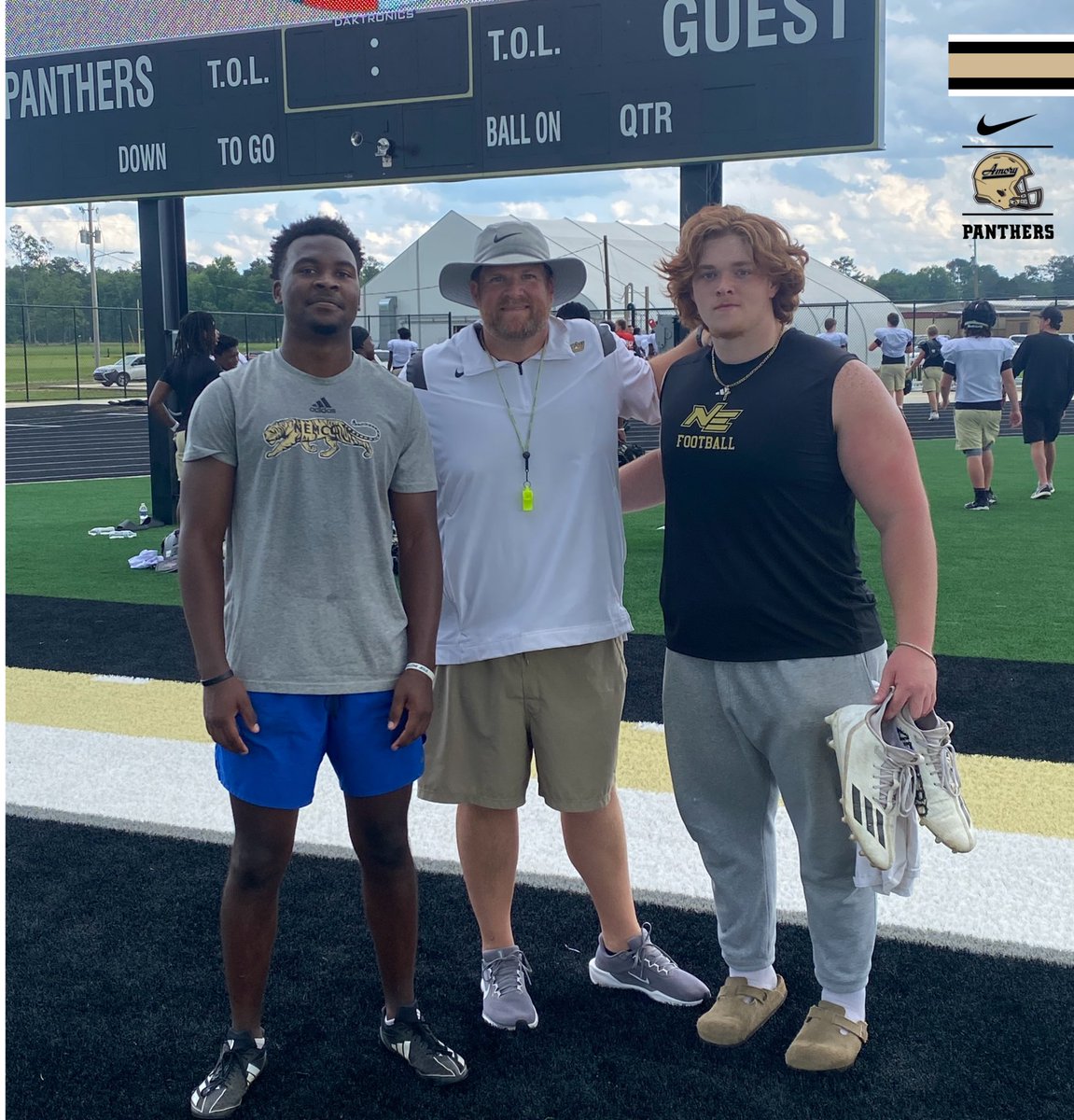 Amory Football (@amoryfb) on Twitter photo More former players back at spring practice this week & getting some work in on the turf! Both had great careers while wearing Amory Black & Gold🦾 <a href="/tj13parks/">T.J. Parks</a> <a href="/Walker_T05/">Walker Thompson</a>
Panther FTBL | #mtb 📈 | 2025 🔜 More former players back at spring practice this week & getting some work in on the turf! Both had great careers while wearing Amory Black & Gold🦾 <a href="/tj13parks/">T.J. Parks</a> <a href="/Walker_T05/">Walker Thompson</a>
Panther FTBL | #mtb 📈 | 2025 🔜