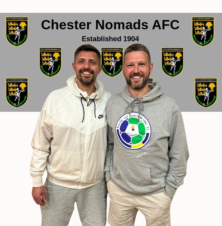 A warm welcome to Dan Burns and Matt Steel who have joined the Reserves leadership team from Hoole Rangers. They are excited to join Nomads and working with the team in the West Cheshire League and are committed to nurturing the talent from the junior section in the coming years