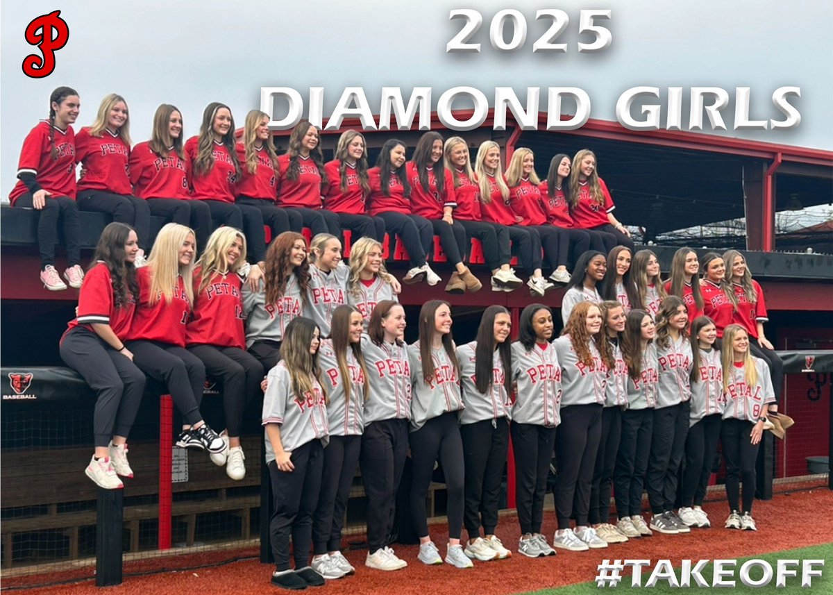 A big shout out and thank you to our 2025 Diamond Girls for their hard work this year! #WEarePETAL #TAKEOFF