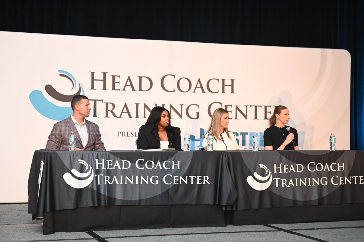 Head Coach๐Training Center (@headcoachtc) on Twitter photo Great insights being shared at the "First Year Division 1 Head Coach Reflections" Panel moderated by <a href="/CoachBechler/">Jamy Bechler</a> and featuring <a href="/CoachCorsaro/">Paul Corsaro</a> (Head Women's Basketball Coach @ Indiana University - Indianapolis), <a href="/CoachHanaHaden/">๐๐๐ง๐ ๐๐๐๐๐ง</a> (Head Men's Basketball Coach @ Georgia Southern Great insights being shared at the "First Year Division 1 Head Coach Reflections" Panel moderated by <a href="/CoachBechler/">Jamy Bechler</a> and featuring <a href="/CoachCorsaro/">Paul Corsaro</a> (Head Women's Basketball Coach @ Indiana University - Indianapolis), <a href="/CoachHanaHaden/">๐๐๐ง๐ ๐๐๐๐๐ง</a> (Head Men's Basketball Coach @ Georgia Southern