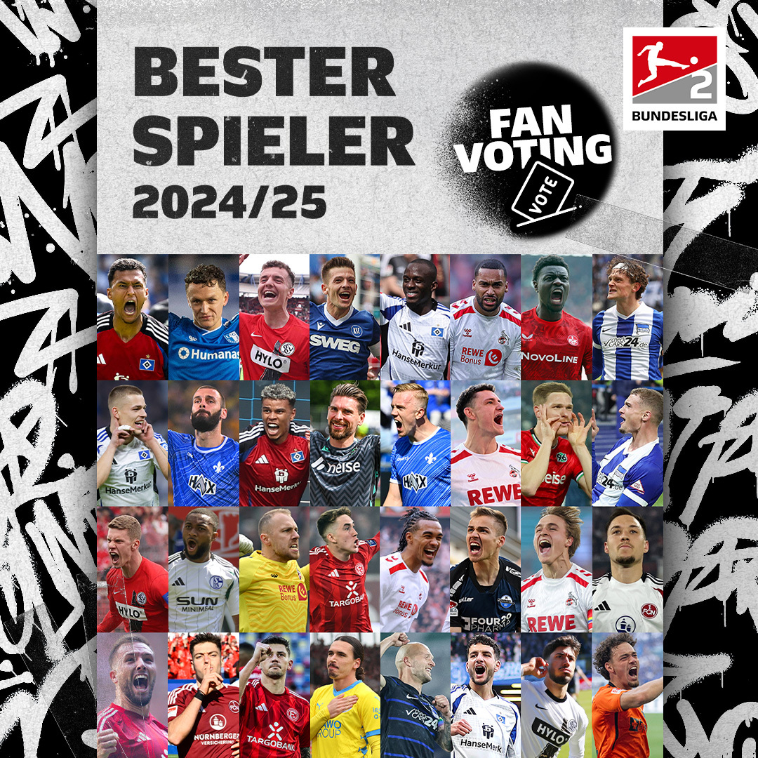 Fortuna Düsseldorf (@f95) on Twitter photo 🏆 Wer wird PLAYER OF THE SEASON der 2. <a href="/Bundesliga_DE/">BUNDESLIGA</a>?
Unsere Jungs Andre Hoffmann, Dawid Kownacki & Ísak Jóhannesson stehen zur Wahl! 🔴⚪
Stimmt ab – exklusiv in der Bundesliga App.
👉 bundesliga.go.link/dHHwp
#f95 | 🔴⚪ | #POTS 🏆 Wer wird PLAYER OF THE SEASON der 2. <a href="/Bundesliga_DE/">BUNDESLIGA</a>?
Unsere Jungs Andre Hoffmann, Dawid Kownacki & Ísak Jóhannesson stehen zur Wahl! 🔴⚪
Stimmt ab – exklusiv in der Bundesliga App.
👉 bundesliga.go.link/dHHwp
#f95 | 🔴⚪ | #POTS