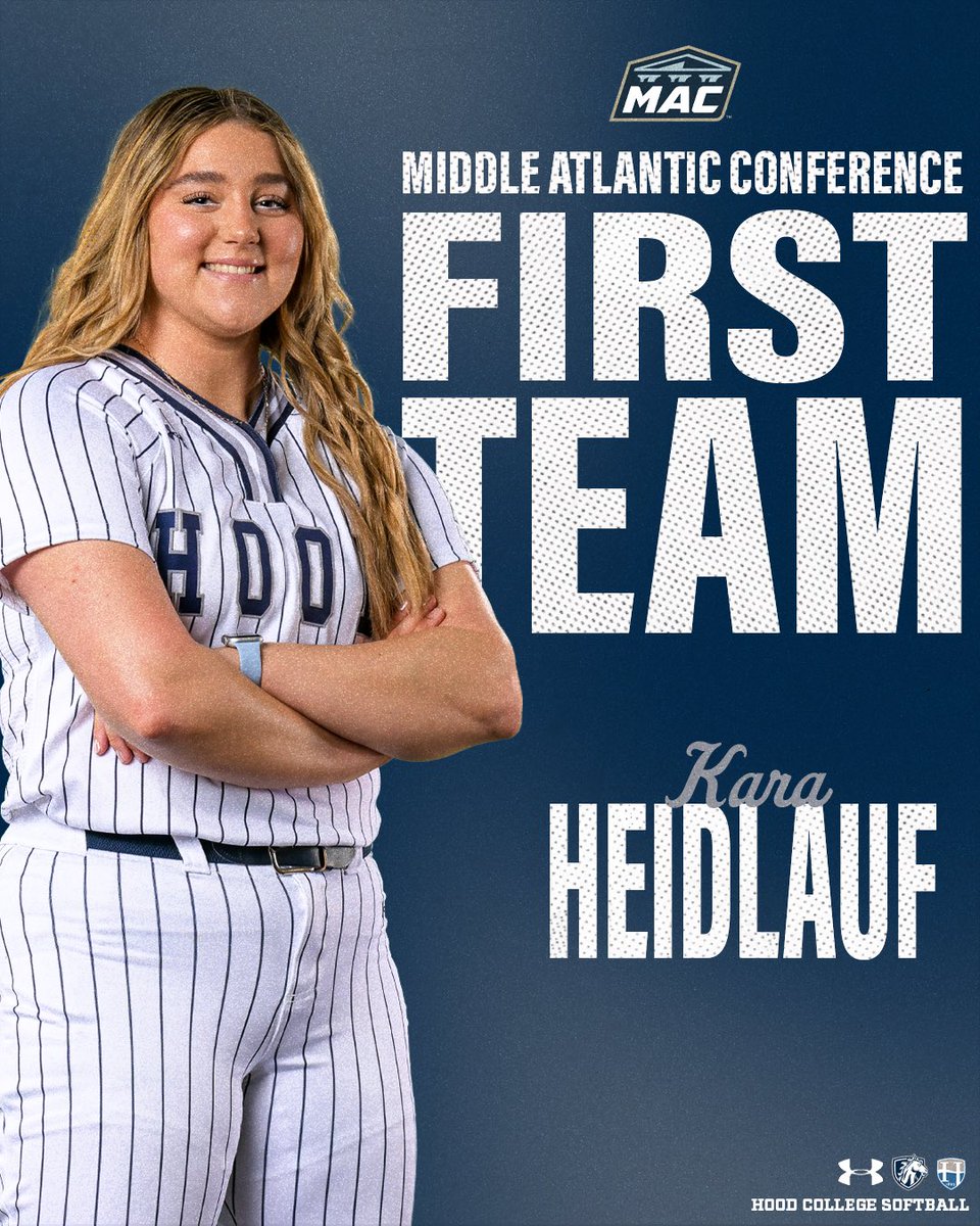 🚨ALL-MAC COMMONWEALTH🚨

Sophomore Outfielder Kara Heidlauf earns All-Conference honors in Softball!!!

🥎🔥🥎🔥🥎🔥

#ChampionMentality #BringYourBest #MACsoftball #d3softball <a href="/gomacsports/">MAC</a> <a href="/HoodCollegeSB/">Hood Softball</a>