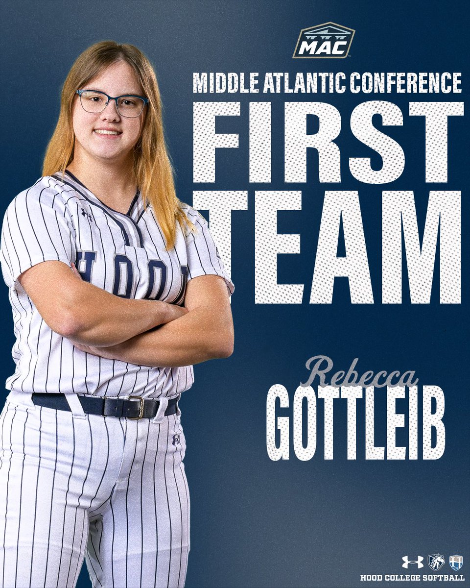 🚨ALL-MAC COMMONWEALTH🚨

Senior Pitcher/Outfielder Rebecca Gottleib earns All-Conference honors in Softball!!!

🥎🔥🥎🔥🥎🔥

#ChampionMentality #BringYourBest #MACsoftball #d3softball <a href="/gomacsports/">MAC</a> <a href="/HoodCollegeSB/">Hood Softball</a>