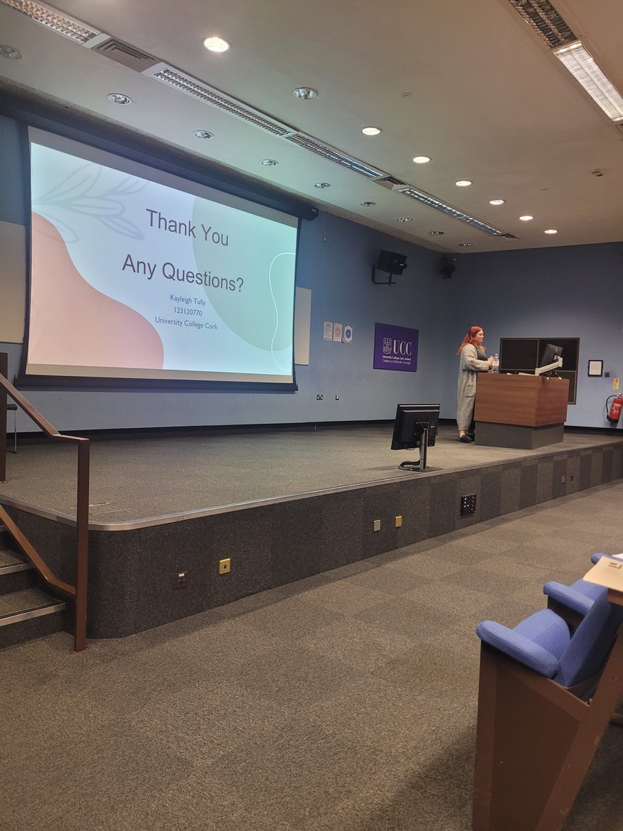 Kayleigh Tully <a href="/uccsocialwork/">@UCCsocialwork</a> student has just presented on the very important research topic of whether school is a sanctuary or stressor for transgender children <a href="/uccsocialwork/">@UCCsocialwork</a> <a href="/CACSSS1/">UCC Arts, Celtic Studies and Social Sciences</a>