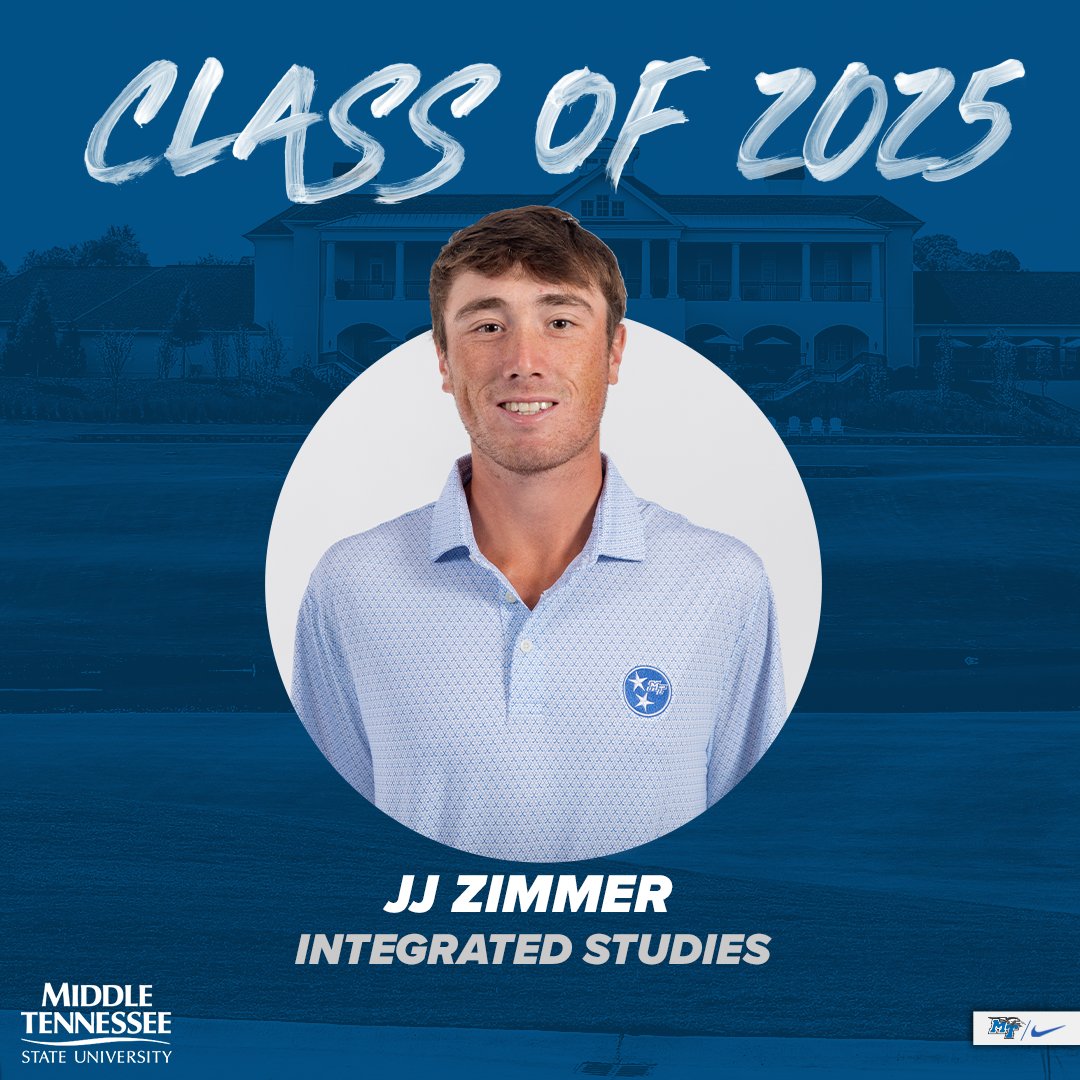 MT_MGolf's tweet image. 𝐂𝐨𝐧𝐠𝐫𝐚𝐭𝐬 on the degree JJ!
📍 Jackson, Tenn.
📜 B.S. Integrated Studies
🏛️ @MTSU - University College
#TrueBlue