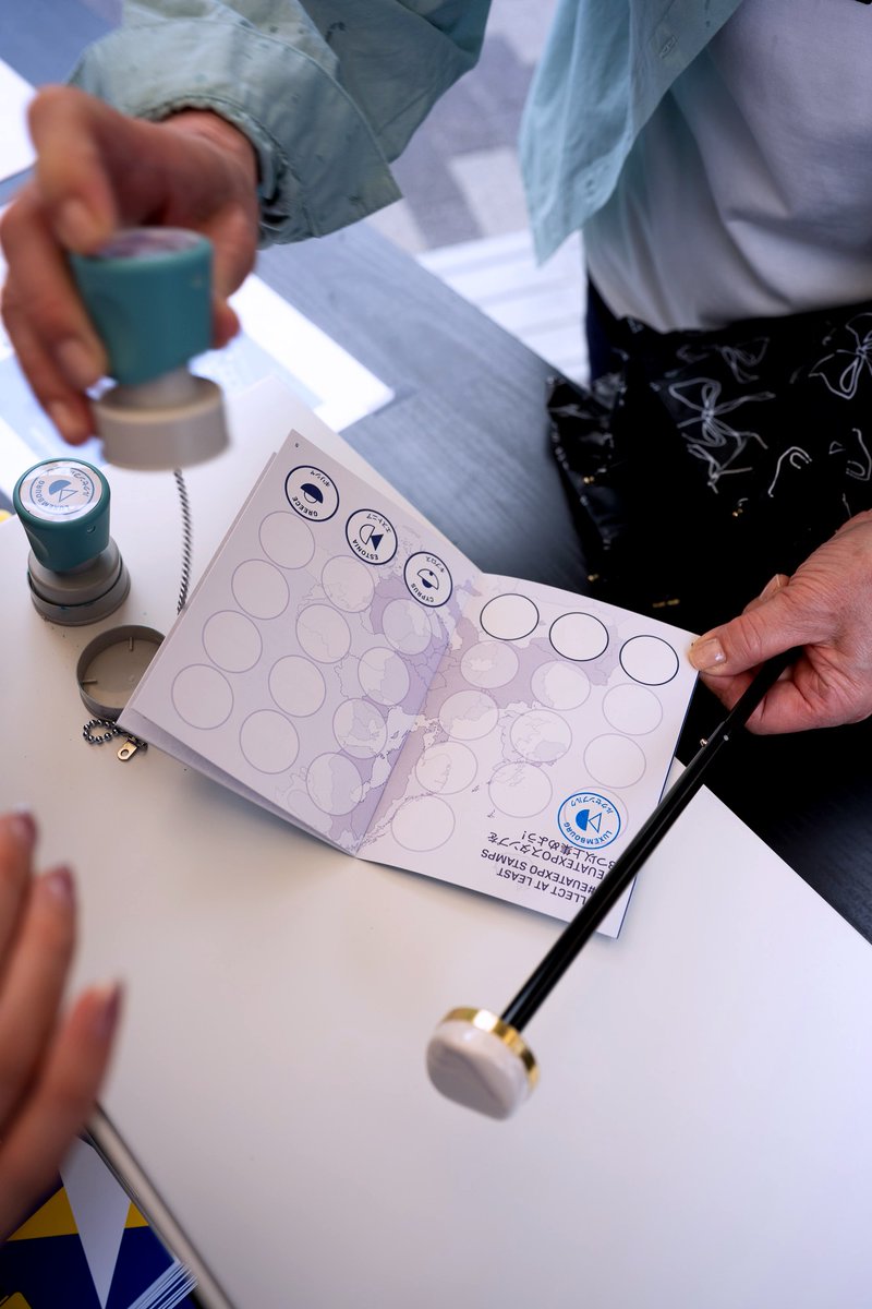 🇪🇺 Europe Day at the Luxembourg Pavilion was full of #DokiDoki moments! 💓 Thanks to all who joined, shared unity, enjoyed fusion dishes &amp; collected the #EUStampRally stamp! 🌍 <a href="/euatexpo/">euatexpo</a> ✨ #EuropeDay #Expo2025