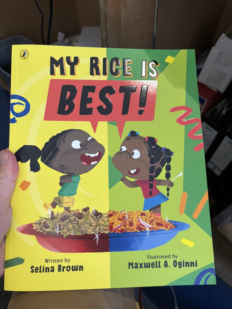 Hope_Street_Blues (@justing92785123) on Twitter photo My children’s book of the week was only launched yesterday. My Rice is Best is a brilliant story by <a href="/TheSelinaBrown/">Selina Brown</a> and beautifully illustrated by Maxwell A. Oginni. A group of children from different backgrounds argue over whose rice dish is the best. Available <a href="/bookshop_bear/">Bear Bookshop</a> My children’s book of the week was only launched yesterday. My Rice is Best is a brilliant story by <a href="/TheSelinaBrown/">Selina Brown</a> and beautifully illustrated by Maxwell A. Oginni. A group of children from different backgrounds argue over whose rice dish is the best. Available <a href="/bookshop_bear/">Bear Bookshop</a>