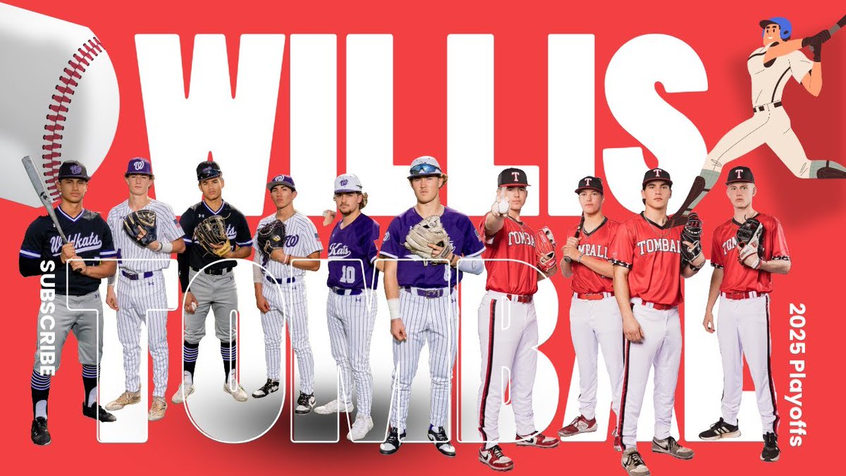UIL 6A Round 2 Baseball Highlights | Willis Wildkats vs Tomball Cougars

Last night the Tomball Cougars took on the Willis Wildkats Game one of a three game series in Round 2 of the UIL 6A DII Playoffs. Check out the full game highlights below!

WATCH: youtu.be/ARXGeF1hA-s?si…