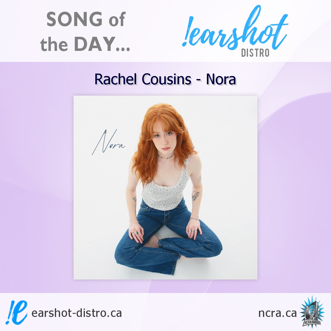 Our #EarshotSongOfTheDay is 'Nora' by <a href="/RachelbCousins/">Rachel Cousins</a> - once you hear a warm-hearted, sweetly done folk-pop track like this, you'll want to reach out to a loved one, too. From this #StJohns singer songwriter.

More: rachelcousinsmusic.com
#earshotdistro #musicdistro