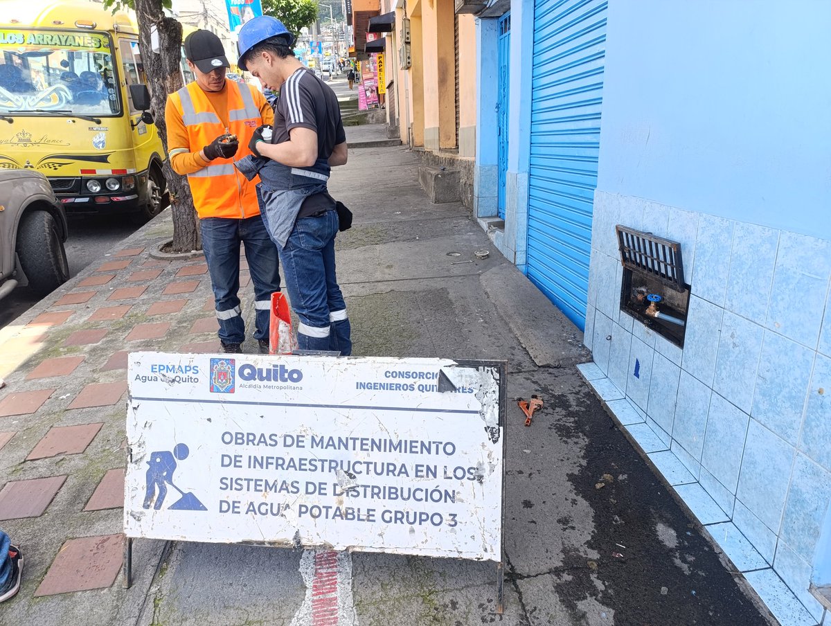 juanfrantacuri's tweet image. Vea don @jcarreraandrade no todo es malo en el @MunicipioQuito detectamos un problema en el medidor de agua ayer llámanos al 1800242424 y @aguadequito ya está solucionando. Lo bueno también hay que destacar
