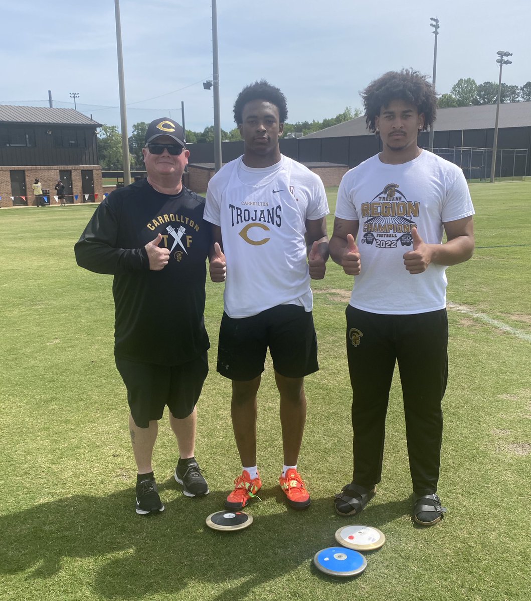 Craig Ryan (@coachcraigryan) on Twitter photo Carrollton Trojans - Home of the Discus 6A State Champ <a href="/cjgamble___/">CJ Gamble</a> , Runner Up <a href="/Kadans_10/">Kadan Spratling</a> , & C.O.T.Y. <a href="/Coach_Sizemore/">𝑅𝓎𝒶𝓃 𝒮𝒾𝓏𝑒𝓂𝑜𝓇𝑒</a>! They’re all pretty dang good at football too.
<a href="/CarrolltonTroj1/">Carrollton High School FB 🏈 Recruiting Page</a> <a href="/Carrollton_High/">Trojan Football</a> <a href="/Trojan_Sports/">TrojanSports</a> Carrollton Trojans - Home of the Discus 6A State Champ <a href="/cjgamble___/">CJ Gamble</a> , Runner Up <a href="/Kadans_10/">Kadan Spratling</a> , & C.O.T.Y. <a href="/Coach_Sizemore/">𝑅𝓎𝒶𝓃 𝒮𝒾𝓏𝑒𝓂𝑜𝓇𝑒</a>! They’re all pretty dang good at football too.
<a href="/CarrolltonTroj1/">Carrollton High School FB 🏈 Recruiting Page</a> <a href="/Carrollton_High/">Trojan Football</a> <a href="/Trojan_Sports/">TrojanSports</a>