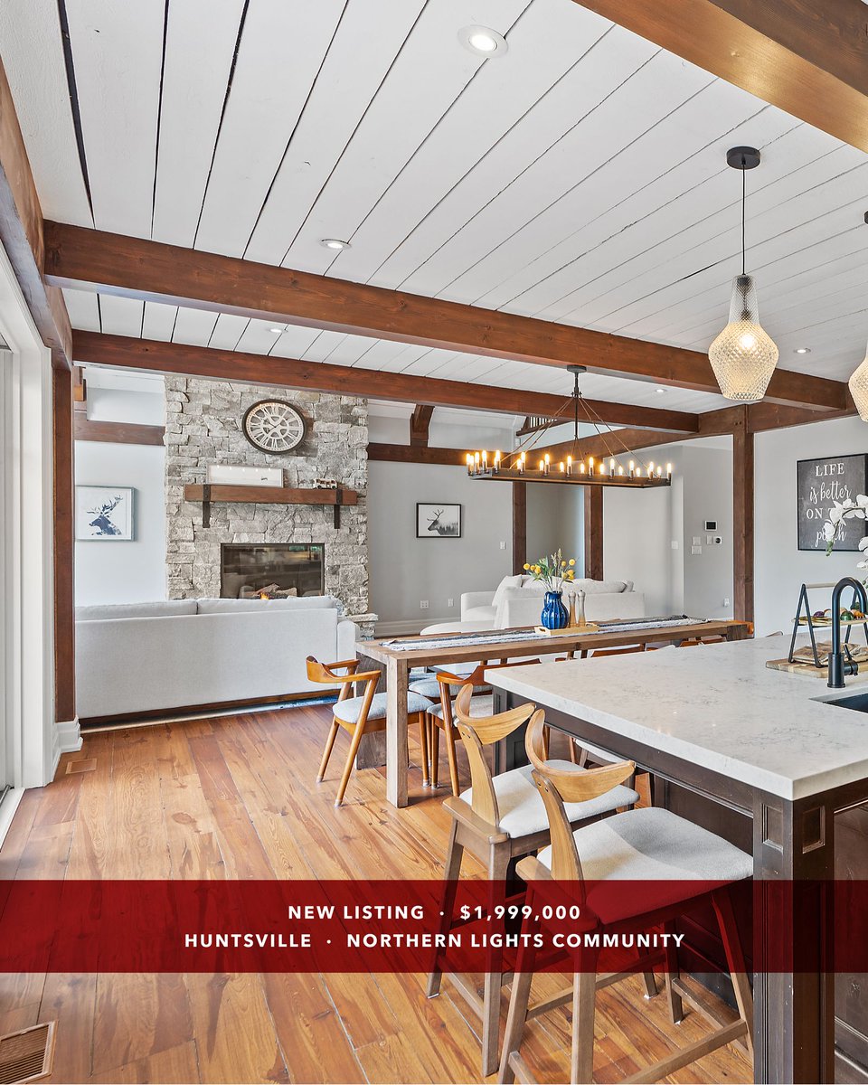 clarkemuskoka's tweet image. NEW LISTING in Muskoka’s premier luxury community
$1,999,000

3,320 sq ft / 5+1 Beds / 4 Baths

As part of the Northern Lights Community, you’ll soon enjoy: an Infinity pool, a lakeside dock, and a clubhouse
mymuskokacottages.com/listings/1078-…
.
.
.

#Cottages #PropertyListing #LuxuryCottage