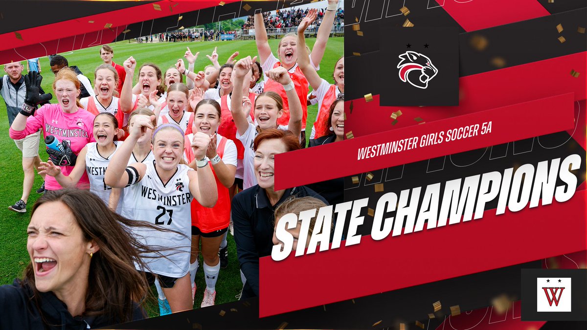 WILDCATS WIN!!!! Your Lady Wildcats are the 5A State Champions!!!! ⚽️⚽️⚽️💍💍💍

BACK TO BACK TO BACK STATE CHAMPIONSHIP WINS!!

Final Score: Westminster 2 - St. Michael 1
Way to go Ladies!!! #GCG 

#BACK2BACK2BACK