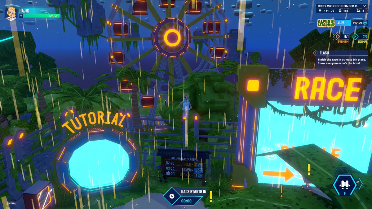 Definitely could've trained a bit more for this marathon in <a href="/TheSandboxGame/">The Sandbox</a> 🥵 tsbga.me/TheSandbox #AlphaSeason5