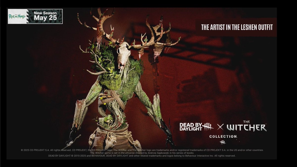 DbdNewsReal's tweet image. Dead by Daylight: The Witcher Collab Cosmetics Collection