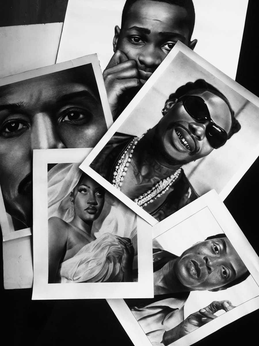 rerethecreatorr's tweet image. Me & my pencils against the world ✍🏾