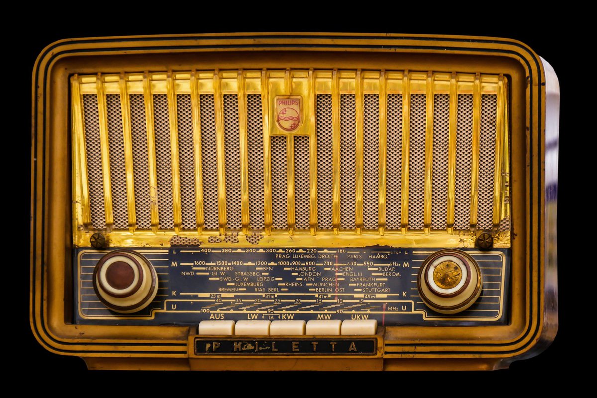 Radio: Invented by Guglielmo Marconi in the 1890s, radio revolutionized communication, bringing news, music &amp; education to the masses. It shaped culture, and paved way for modern communication. Used today in broadcasting, emergency alerts &amp; podcasts! #Radio #technology #education