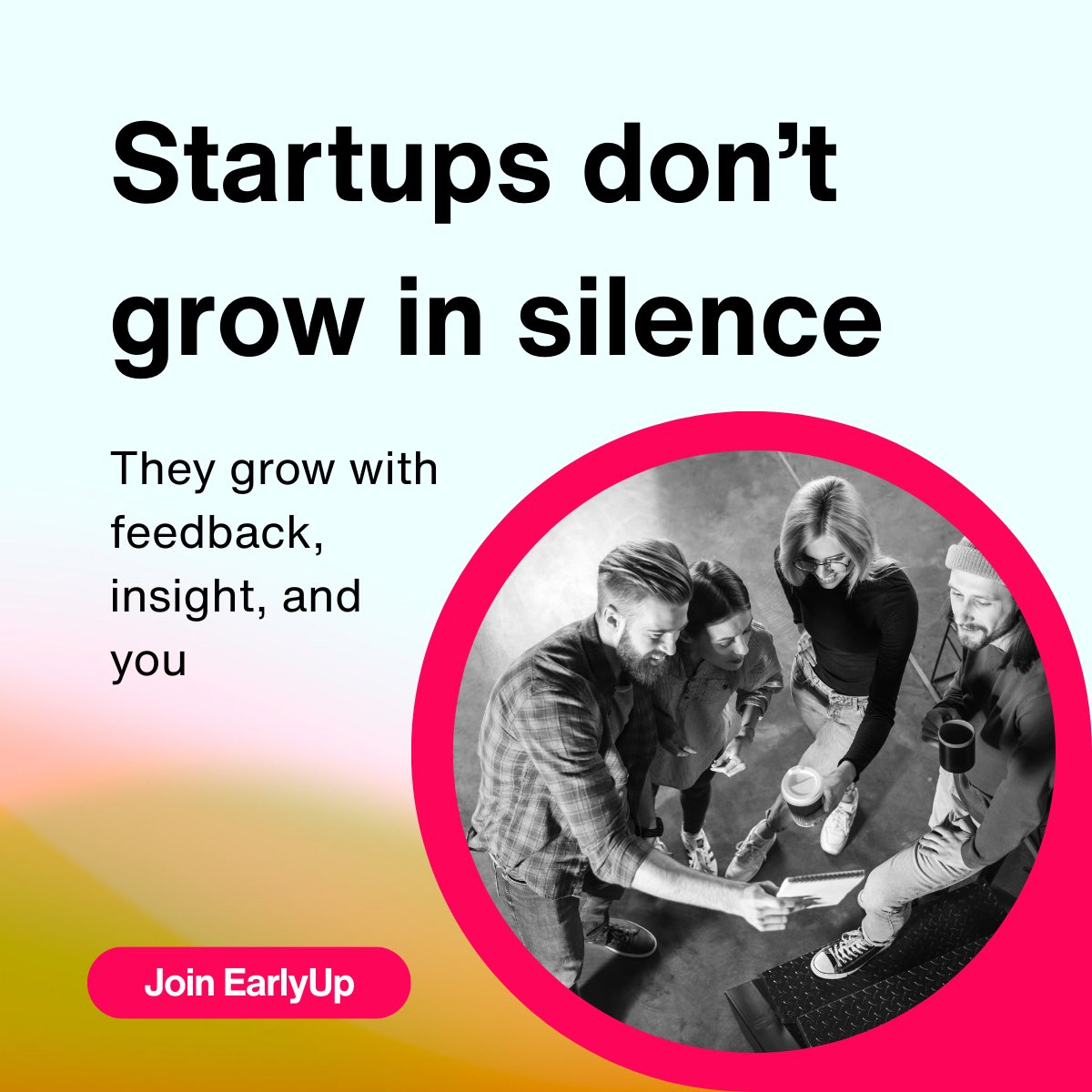We’re building a movement of early adopters who shape the future of tech.
Want to be among the first to discover and influence tomorrow’s biggest ideas? Drop a “YES” in the comments and we’ll send you early access.
joinearlyup.com💚💛🧡❤️
#EarlyUp #Startups #EarlyAdopters