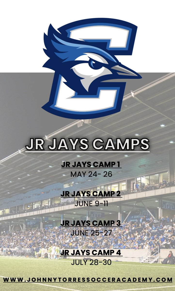 This weather has excited to be on the field for our summer camps.

Fast approaching so sign up now to secure your spot!

#GoJays