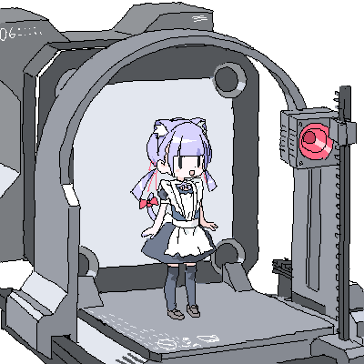 「MRIみたいなの! 」|なの！ コミケ２日目J-28bのイラスト