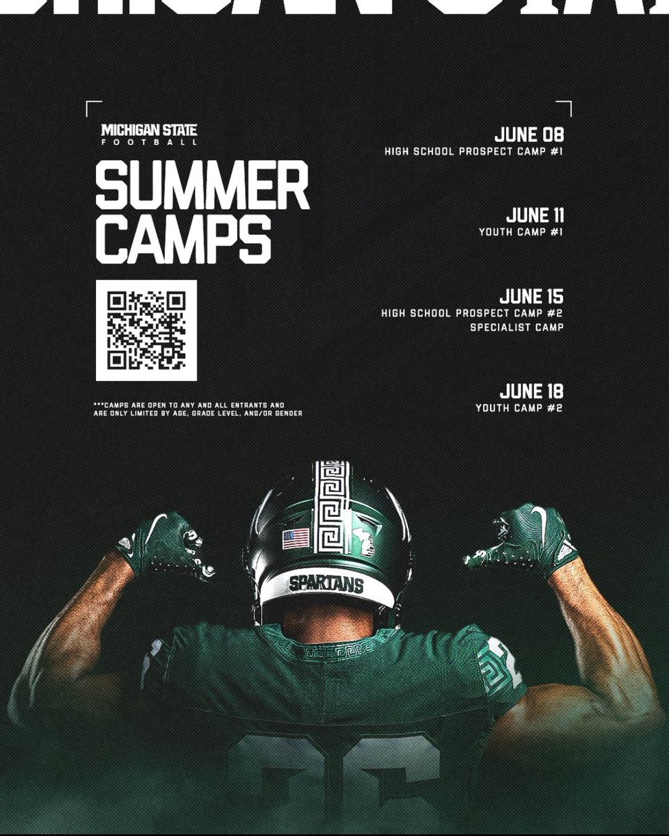 Darren Armstrong (@dline_darren) on Twitter photo Thank you <a href="/ColeMoore1991/">Cole Moore</a> for the invite to <a href="/MSU_Football/">Michigan State Football</a> Camp! Excited to come down and compete! Thank you for the opportunity! #GoGreen
<a href="/730scouting/">730 Scouting</a> <a href="/RealCoachK_/">Kadeem Rodgers</a> <a href="/Coach_Smith/">Jonathan Smith</a> <a href="/MikeDoc40/">Michael Doctor</a> <a href="/DLCoachLegi/">Legi Suiaunoa</a> <a href="/MSUFBRecruiting/">Spartan Recruiting</a> Thank you <a href="/ColeMoore1991/">Cole Moore</a> for the invite to <a href="/MSU_Football/">Michigan State Football</a> Camp! Excited to come down and compete! Thank you for the opportunity! #GoGreen
<a href="/730scouting/">730 Scouting</a> <a href="/RealCoachK_/">Kadeem Rodgers</a> <a href="/Coach_Smith/">Jonathan Smith</a> <a href="/MikeDoc40/">Michael Doctor</a> <a href="/DLCoachLegi/">Legi Suiaunoa</a> <a href="/MSUFBRecruiting/">Spartan Recruiting</a>