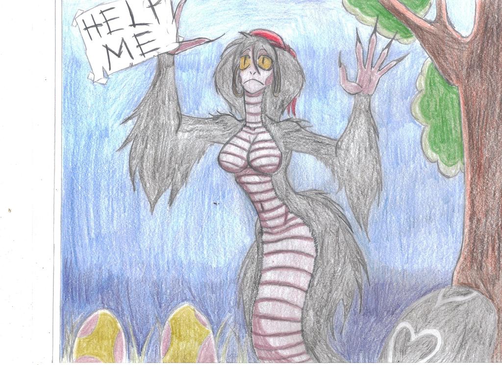 Hailenvy (@hailenvy1) on Twitter photo Here’s an ancient relic I dug up from years ago, fanart of a serpent, crow, human hybrid briefly featured in “Dark Holes” by <a href="/PlagueOfGripes/">Plague Of Gripes</a> one of my fave YouTube animators growing up. NGL… Smash. Lol
#DarkSouls #fanart Here’s an ancient relic I dug up from years ago, fanart of a serpent, crow, human hybrid briefly featured in “Dark Holes” by <a href="/PlagueOfGripes/">Plague Of Gripes</a> one of my fave YouTube animators growing up. NGL… Smash. Lol
#DarkSouls #fanart