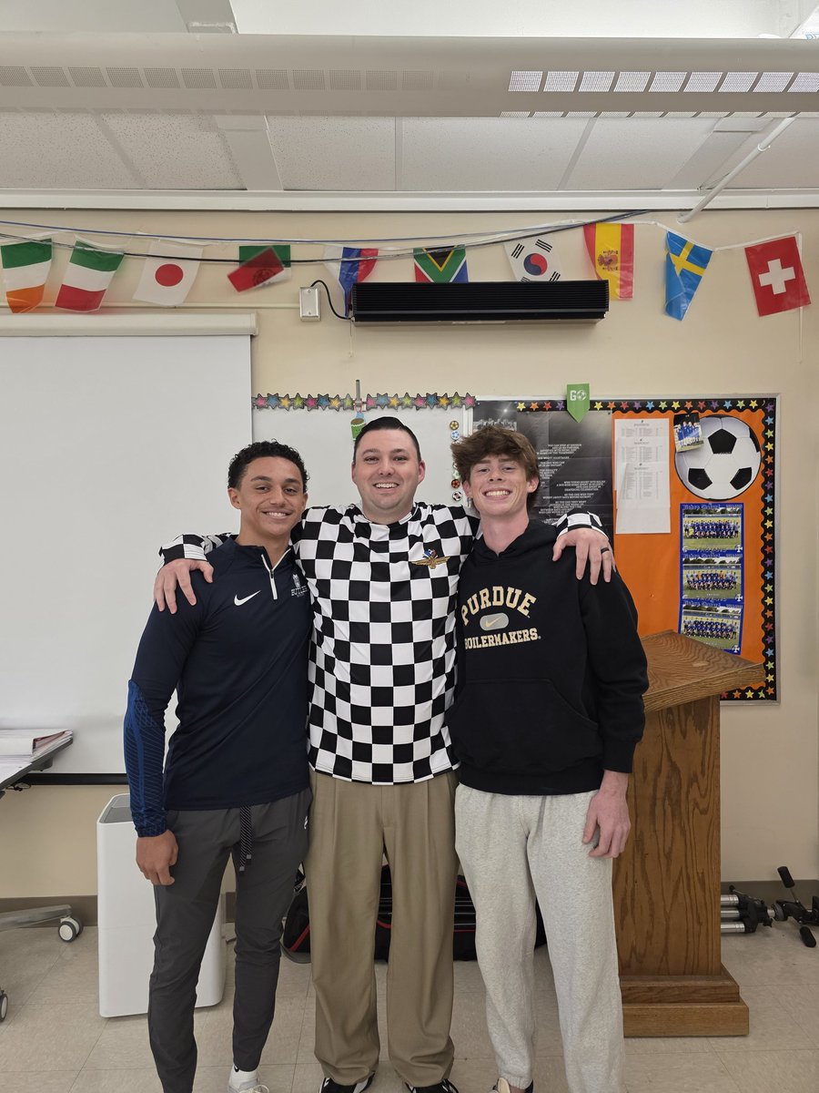 Four  years of May 🏁🏎  Moments like these are why teaching and coaching is so rewarding. Going to miss our <a href="/BCHSBoyssoccer/">BCHS Boys Soccer</a> seniors, class of 2025. ⚽️