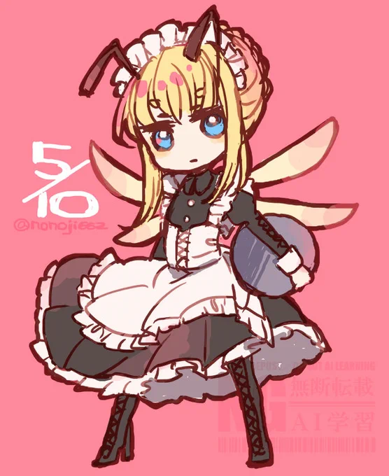 メイドの日だよフェビーネちゃん。