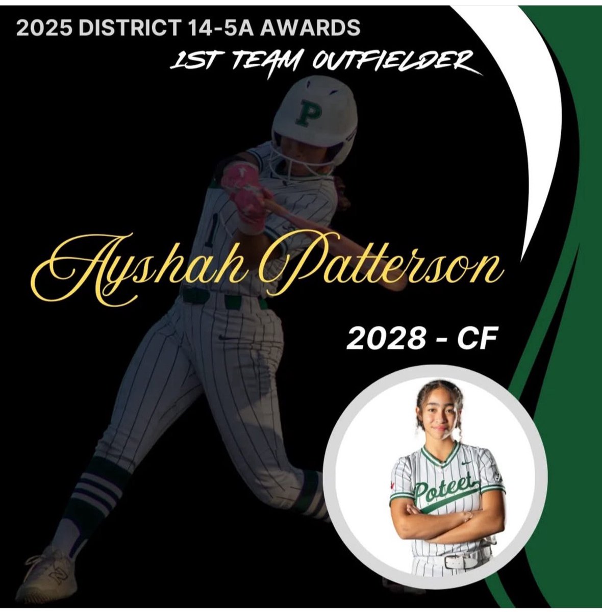 Honored to be named district 14-5A 1st team <a href="/ncsa/">NCSA College Recruiting</a> <a href="/D1Softball/">D1Softball</a> <a href="/ExtraInningSB/">EXTRA INNING SOFTBALL</a>