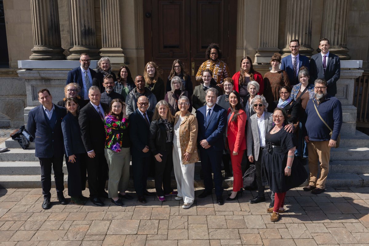 susanholt's tweet image. 35 years in the making — The Status of the Artist Act is a landmark step toward recognizing and valuing New Brunswick’s professional artists. This legislation affirms their vital role in our communities—calling for fair compensation, respect, and the recognition they deserve.
--…