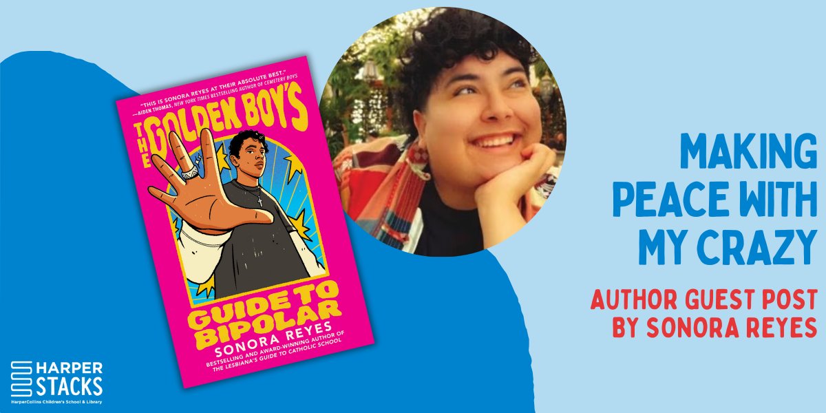 HarperStacks π (@harperstacks) on Twitter photo May is Mental Health Awareness Month!
We invited <a href="/SonoraReyes/">Sonora Reyes</a>, the author of the forthcoming YA book, THE GOLDEN BOY'S GUIDE TO BIPOLAR (9.16.25), to share more about exploring this topic in their writing as well as the stigma around mental health: bit.ly/4d6GxYB May is Mental Health Awareness Month!
We invited <a href="/SonoraReyes/">Sonora Reyes</a>, the author of the forthcoming YA book, THE GOLDEN BOY'S GUIDE TO BIPOLAR (9.16.25), to share more about exploring this topic in their writing as well as the stigma around mental health: bit.ly/4d6GxYB