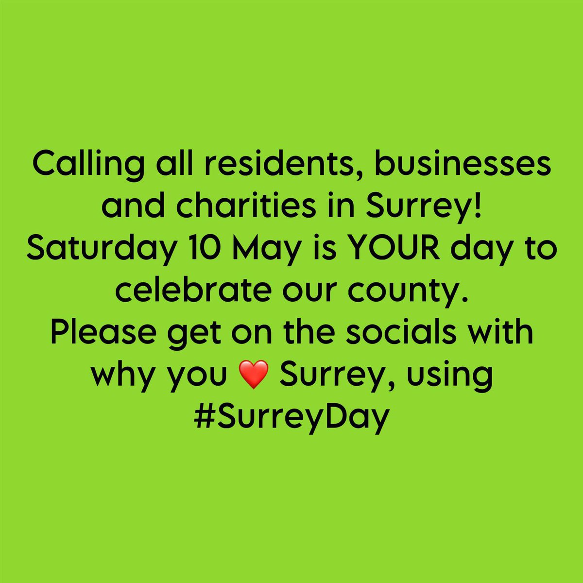 #SurreyDay