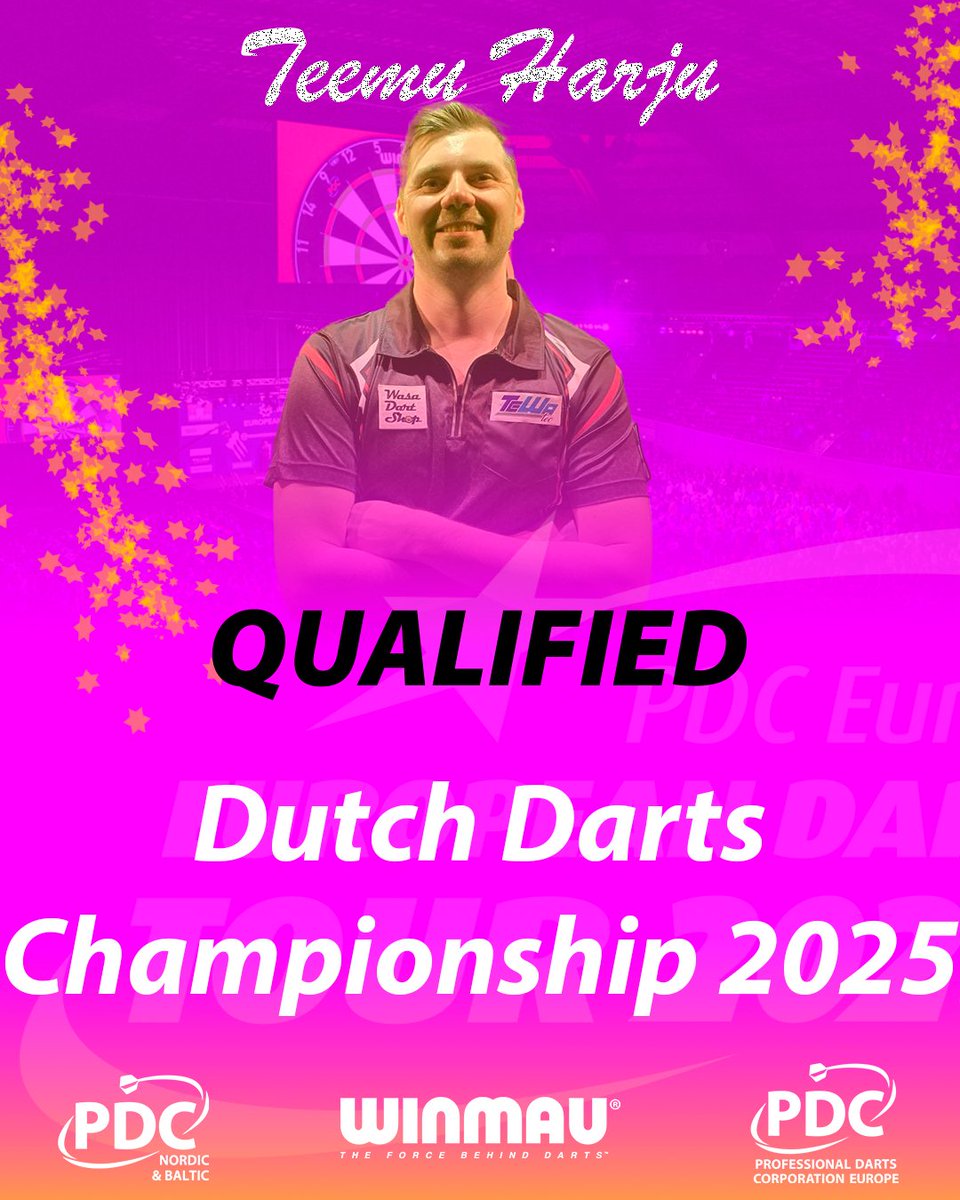 For the second time this season Teemu Harju managed to qualify for a European Tour event, as he will go the Netherlands later this season 💪