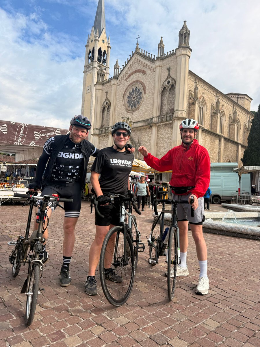 Leigh Day Cycling (@leighdaycycling) on Twitter photo The team continue on their journey through Northern Italy on Day 2 of the <a href="/spinalinjuries/">Spinal Injuries Association</a> Overseas Cycle 2025 to support those living with a spinal cord injury.
<a href="/SallyM_LD/">Sally Moore</a> <a href="/CyclingLawLDN/">Rory McCarron</a> <a href="/thenoriusmxa/">Tom MacGuinness</a> <a href="/JamesGlasper14/">James Glasper</a>
Donate here: leighdaylaw.info/4m14p3T
#SIAcycle2025 The team continue on their journey through Northern Italy on Day 2 of the <a href="/spinalinjuries/">Spinal Injuries Association</a> Overseas Cycle 2025 to support those living with a spinal cord injury.
<a href="/SallyM_LD/">Sally Moore</a> <a href="/CyclingLawLDN/">Rory McCarron</a> <a href="/thenoriusmxa/">Tom MacGuinness</a> <a href="/JamesGlasper14/">James Glasper</a>
Donate here: leighdaylaw.info/4m14p3T
#SIAcycle2025