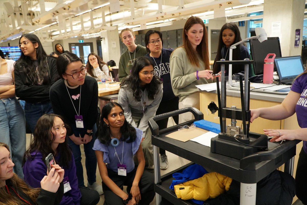WaterlooENG's tweet image. That’s a wrap on Catalyst Conference 2025! 🎉⚙️

48 Grade 11 girls and non-binary students took over #WaterlooEngineering for an unforgettable weekend filled with building robots, designing solutions, and getting a taste of campus life!

#FutureEngineers