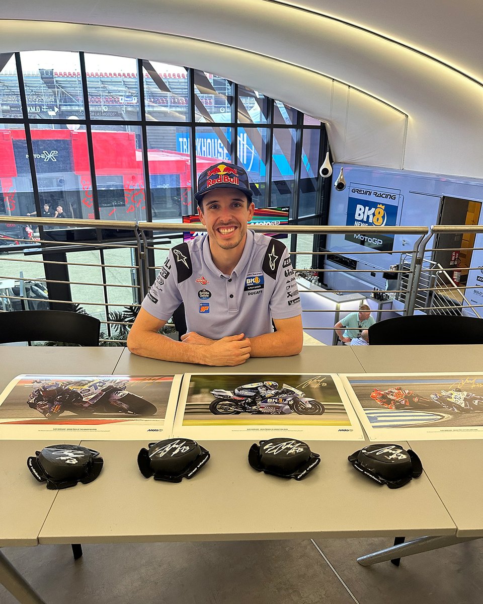 Alex Marquez has made MotoGP racing history! At the 2025 Spanish Grand Prix, he took his first MotoGP™ win, ending a run of second-place finishes, and making history with his brother.

Read the recent blog post over on the Memento Exclusives website to find out more.