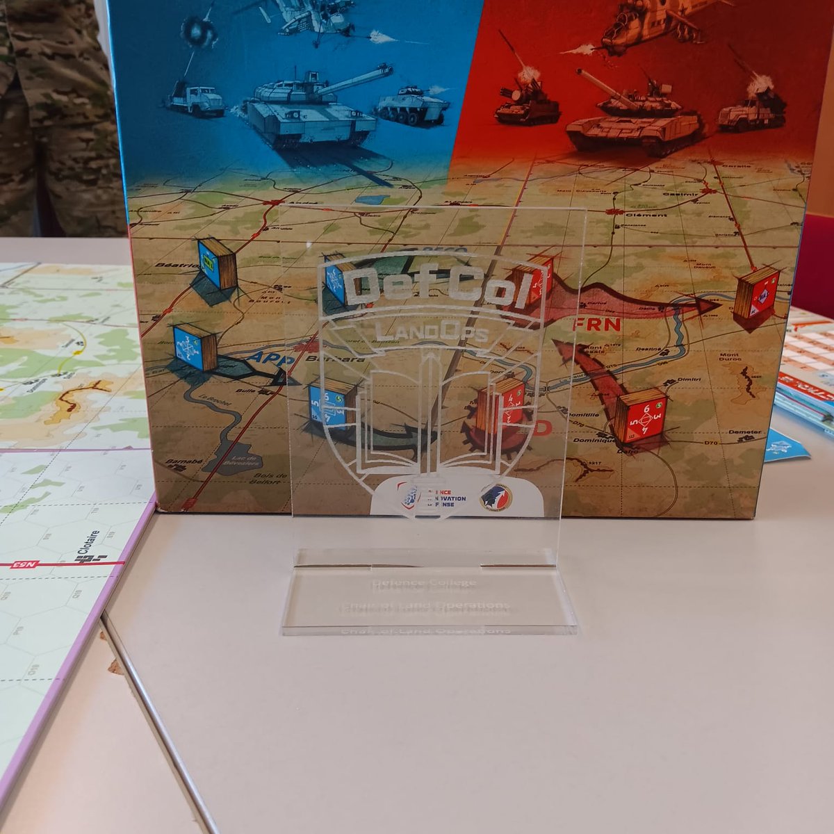 Chair of Land Operations, BEL Defence College tweet media