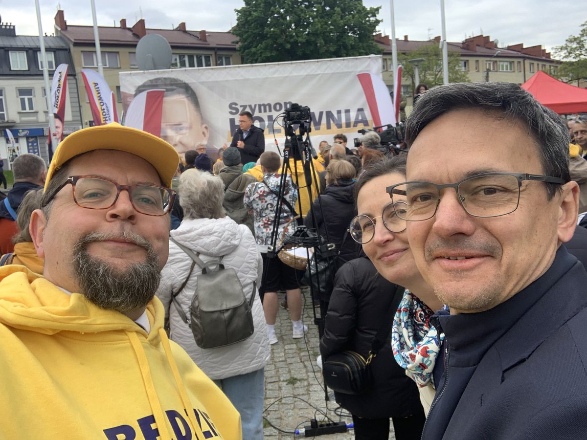 Dziś ⁦<a href="/szymon_holownia/">Szymon Hołownia</a>⁩ ⁦@Holownia2025⁩ w Mińsku Mazowieckim. Będzie dobrze!