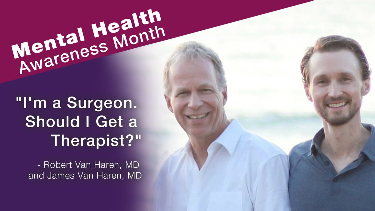The Society of Thoracic Surgeons (@sts_ctsurgery) on Twitter photo In recognition of #MentalHealthAwarenessMonth, explore this STS blog article by Dr. <a href="/rvanharen/">Robert Van Haren, MD</a>, co-authored with his psychiatrist father, Dr. James Van Haren. It delves into common stressors that impact a surgeon's mental health. ow.ly/Tkrw50VNP4G #STSwellness #CTsurgery In recognition of #MentalHealthAwarenessMonth, explore this STS blog article by Dr. <a href="/rvanharen/">Robert Van Haren, MD</a>, co-authored with his psychiatrist father, Dr. James Van Haren. It delves into common stressors that impact a surgeon's mental health. ow.ly/Tkrw50VNP4G #STSwellness #CTsurgery