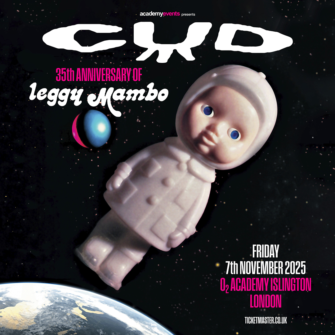 35 years on from the release of their iconic 1990 album 'Leggy Mambo', Leeds indie rockers <a href="/CUDband/">CUD</a> celebrate with a return to <a href="/O2AcademyIsl/">O2 Academy Islington</a> on 7th November. 

Tickets on sale now💫
ticketmaster.co.uk/cud-london-07-…