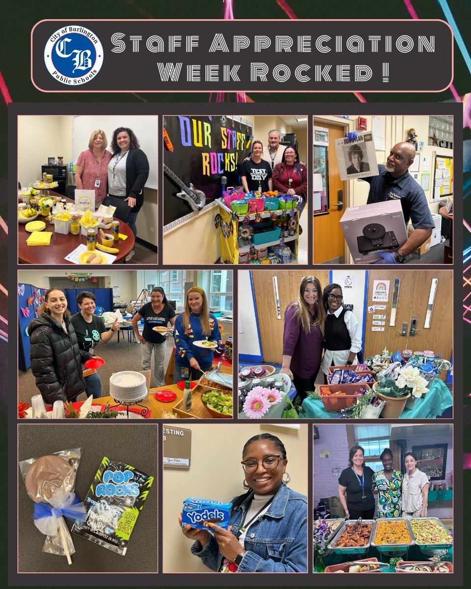 ⚡️🎸 Staff Appreciation Week Rocked! 🎸⚡️ We celebrated our incredible staff members all week by showering them with treats, meals, gifts, and prizes!🥰 We 💙 our staff and our so #cityproud of each and every one them! #ourstaffrocks🌟 #staffappreciationweek