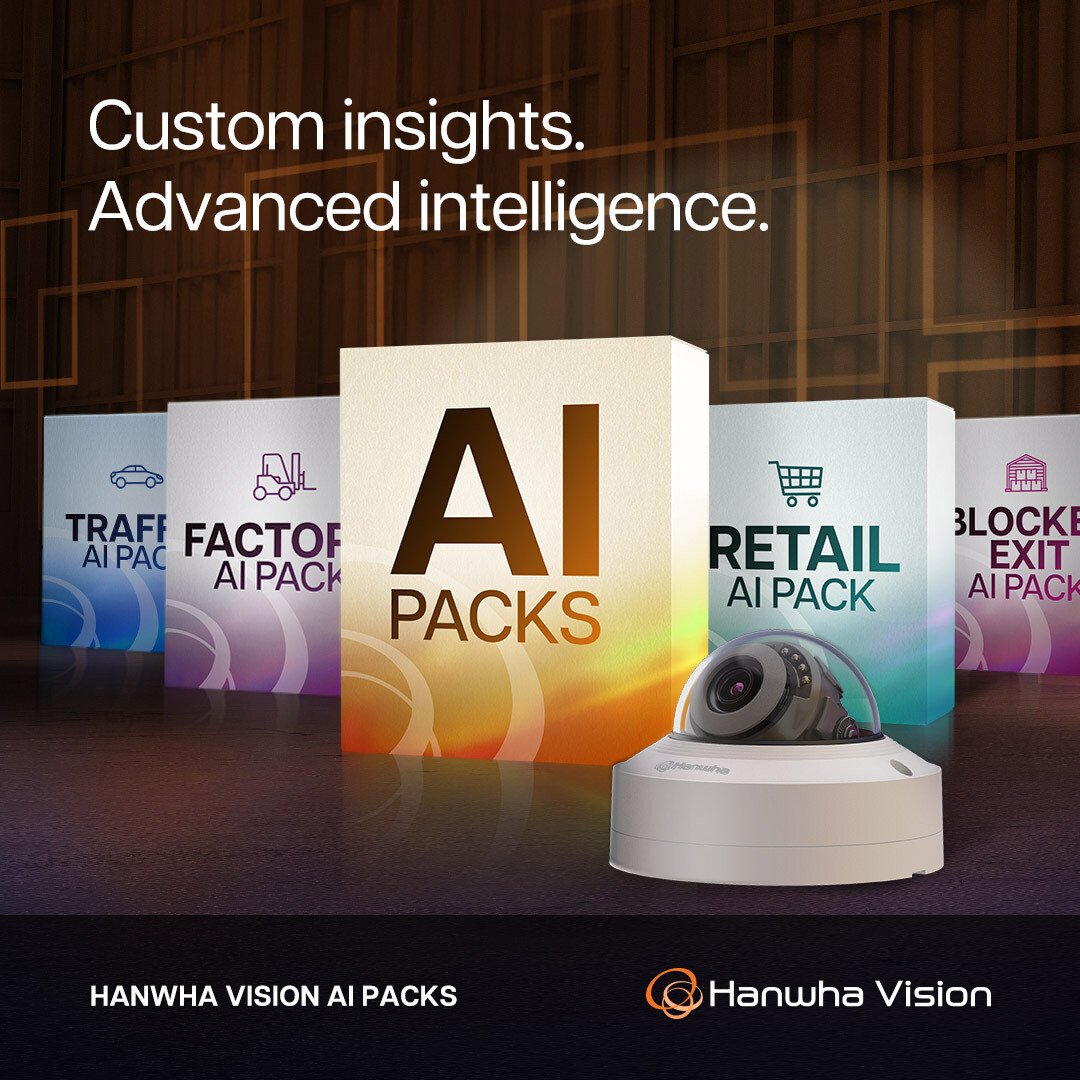 Turn your video security system into a powerful intelligence hub with Hanwha Vision's AI Application Packs. From enhanced security to operational insights, AI-powered analytics help you make smarter, faster decisions.
 
hubs.la/Q03lS2v40
 
#SmartSecurity #SurveillanceTech