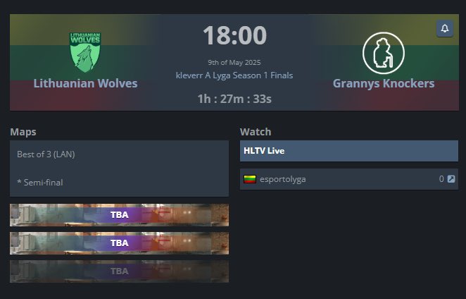 Been a while since we’ve been on here 👀 <a href="/HLTVorg/">HLTV.org</a>