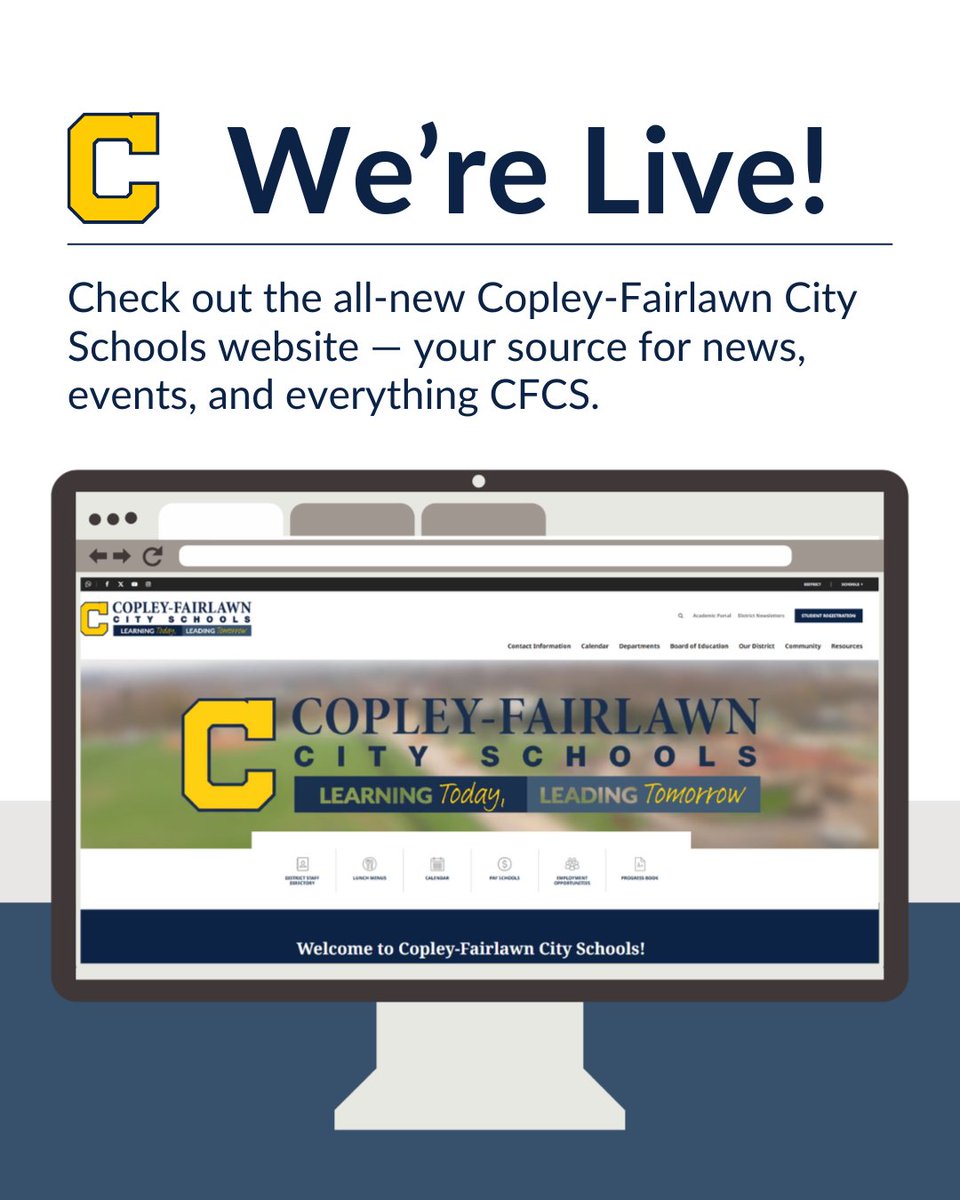 CFCSindians's tweet photo. Parents, students, and families—your go-to hub for all things CFCS just got a major upgrade. Check out the new site and make sure you’re set for everything ahead! 

https://t.co/abMp9lxQZN https://t.co/zadR1RqTpc