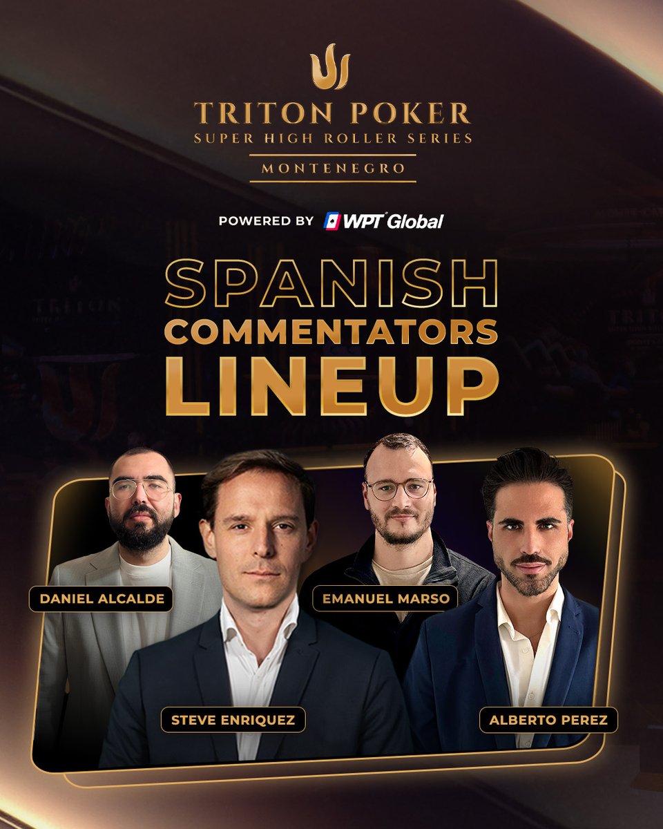 Triton Poker tweet media