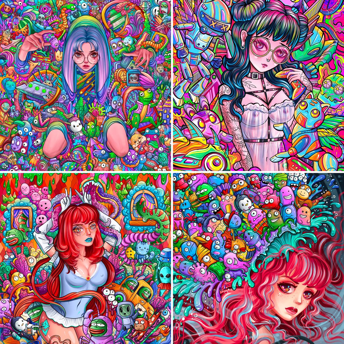 It’s always not enough colors in my mind🩸